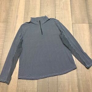 Ibkul 1/4 Zip Top Womens Size 2XL Black Performance Mock Neck Tennis Golf Mesh